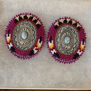 Native beaded earrings